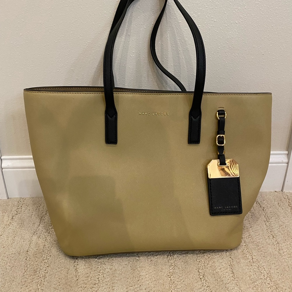 Marc Jacobs sidekick color lock tote bag